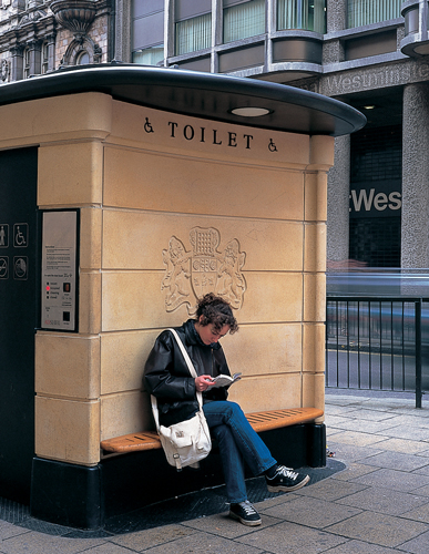 Clear Channel Adshel Automatic Public Toilet Design for Westminster