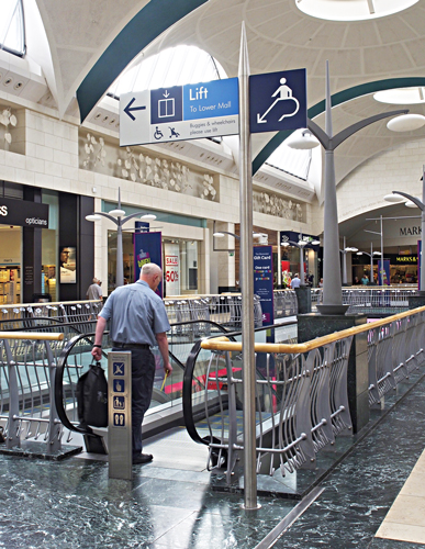 Bluewater wayfinding signs