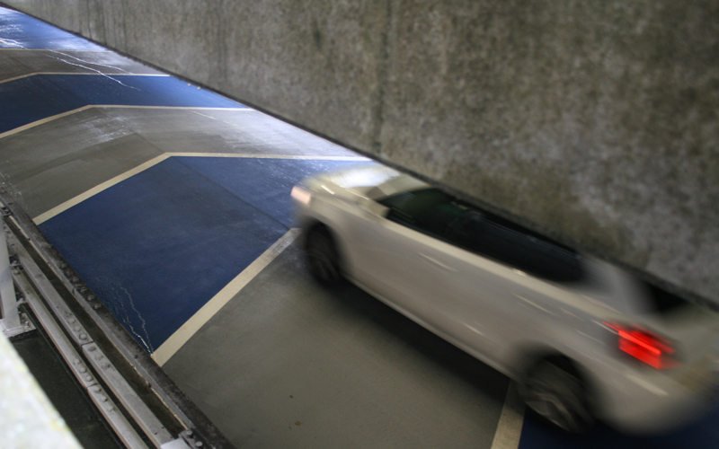 Bluewater carpark road markings