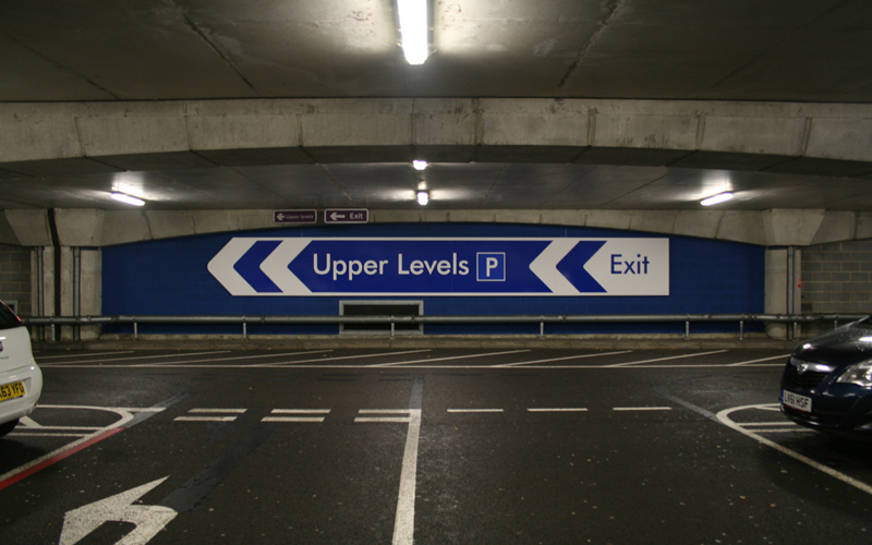 Bluewater wayfinding signs