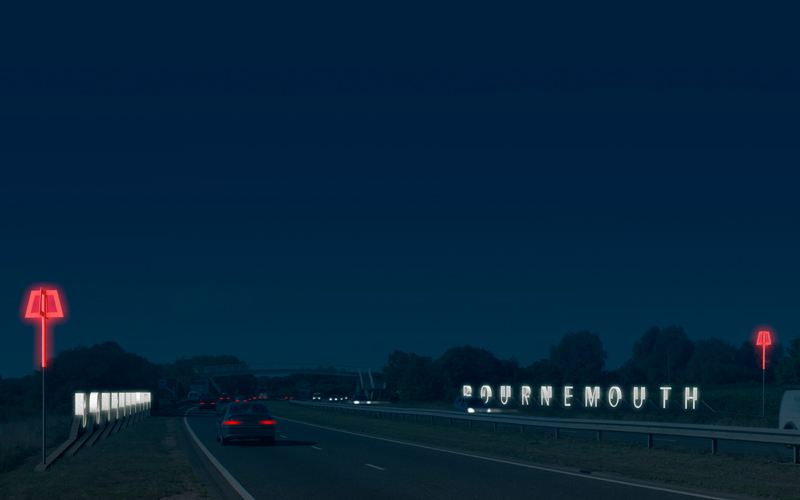 Bournemouth Welcome Sign concept