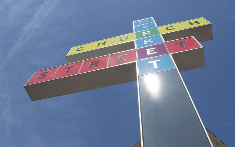 Church Street Market Sign 