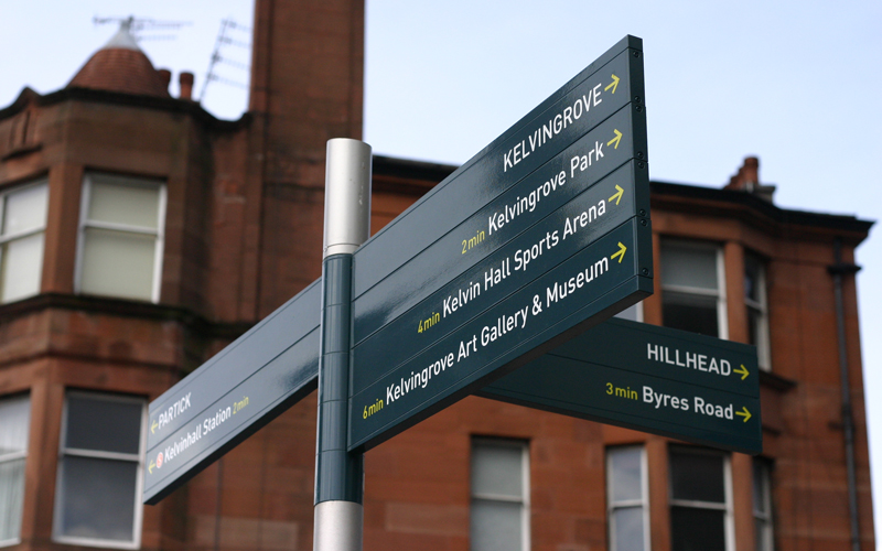 Glasgow fingerpost