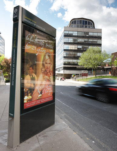 Glasgow advertising sign