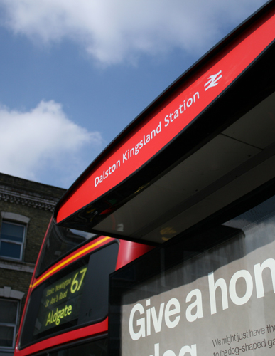 London Bus Shelter