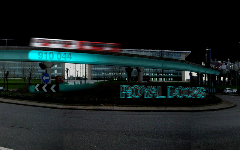 Royal Docks Gateway sign concepts