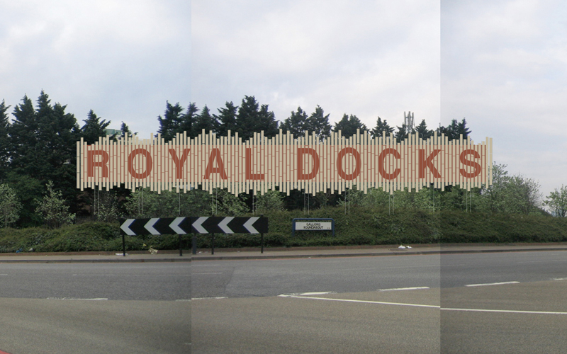 Royal Docks Gateway sign concepts